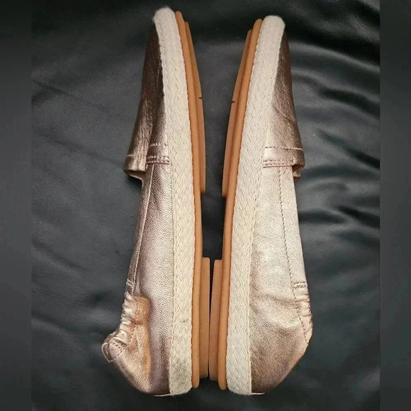 Fitflop Siren Rose Gold Espadrille Slip On Flats size 5/5.5US - Picture 7 of 8